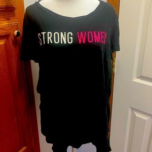 Torrid size 1 Breast Cancer shirt